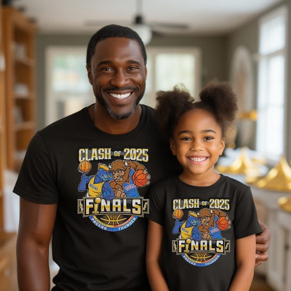 Clash of 2025 Finals Kids T-Shirt - Black - Picture 1 of 5